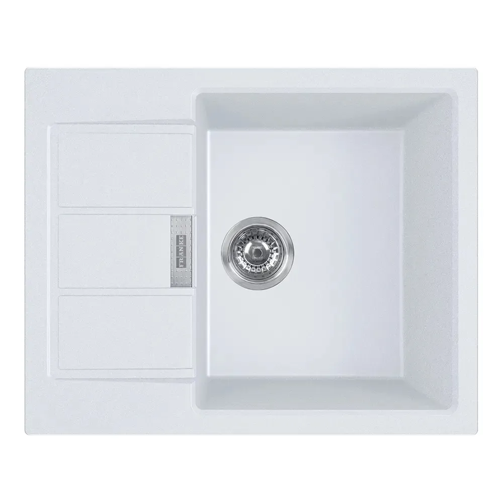 Фото товара: Franke S2D 611-62/500, мойка, гранит, белый