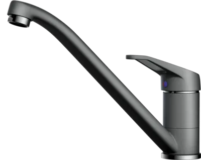 Фото товара: Omoikiri Kado-PL, смеситель, гранит, платина