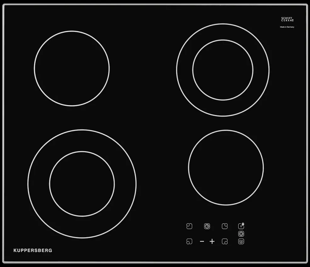 Фото товара: Kuppersberg ESO 622 R стеклокерамическая поверхность