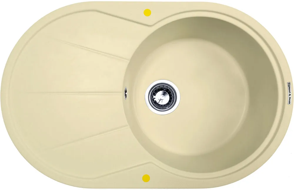 Фото товара: Zigmund & Shtain KREIS OV 770B, мойка, молодое шампанское