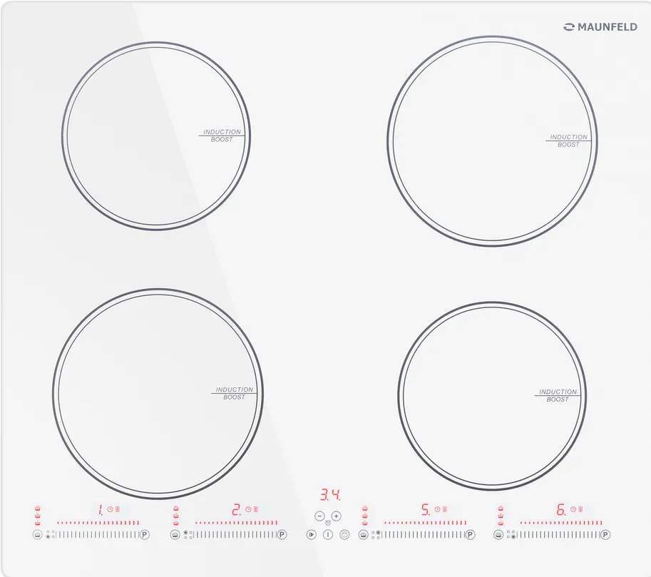 Фото товара: Maunfeld CVI594SWH индукционная поверхность