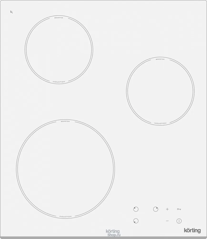 Фото товара: Korting HI 42031 BW индукционная поверхность