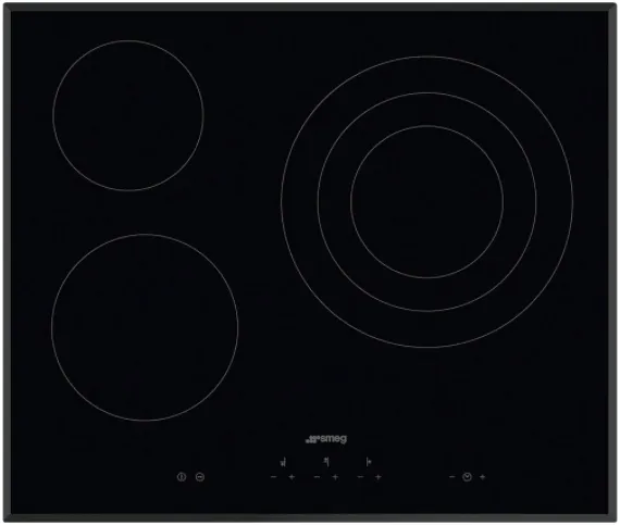 Фото товара: Smeg SE363ETB стеклокерамическая поверхность