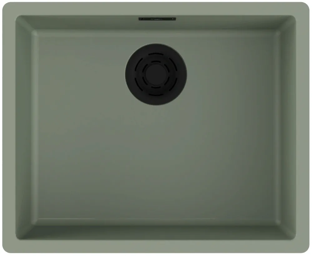 Детальное фото товара: Omoikiri Yamakawa 55-Integra-WG, мойка, керамика, wind green