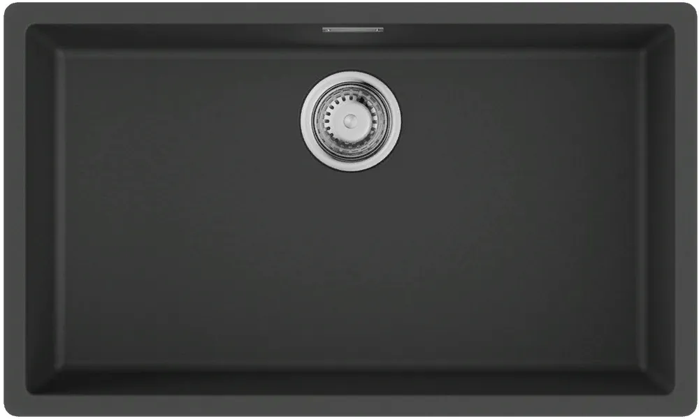 Фото товара: Omoikiri Yamakawa 75T-Integra-BL, мойка, гранит, черный