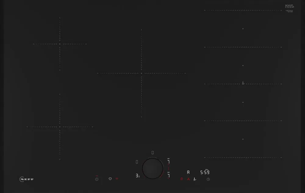 Детальное фото товара: NEFF T68YYV4C0 индукционная поверхность