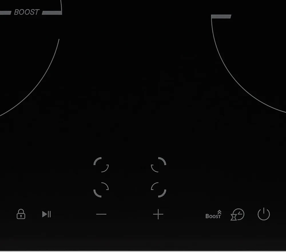 Детальное фото товара: Krona MAGIER 60 BL 4BTK индукционная поверхность