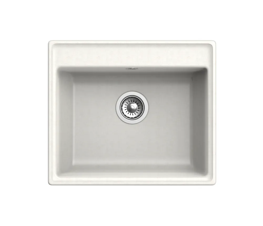 Детальное фото товара: GranFest VERTEX GF-V-580, мойка, мрамор белый