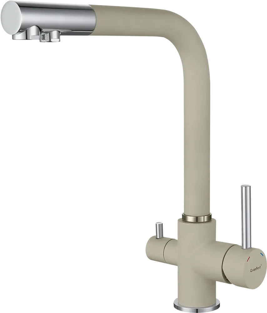 Фото товара: GranFest 3611, смеситель, мрамор, топаз