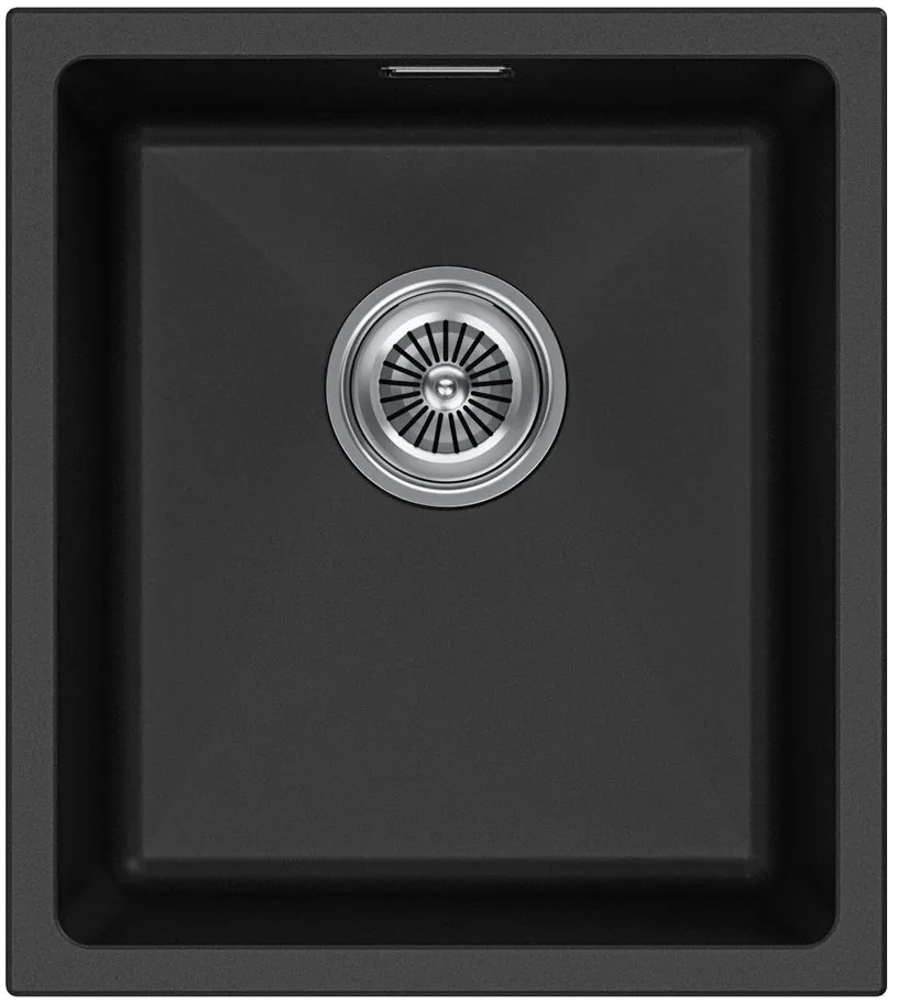 Детальное фото товара: Paulmark LUMI 41UNI, мойка, гранит, черный