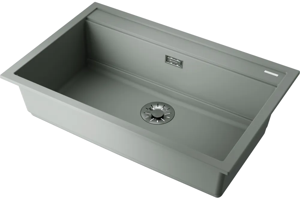 Детальное фото товара: Omoikiri Kitagawa 79-LB-WG, мойка, керамика, wind green