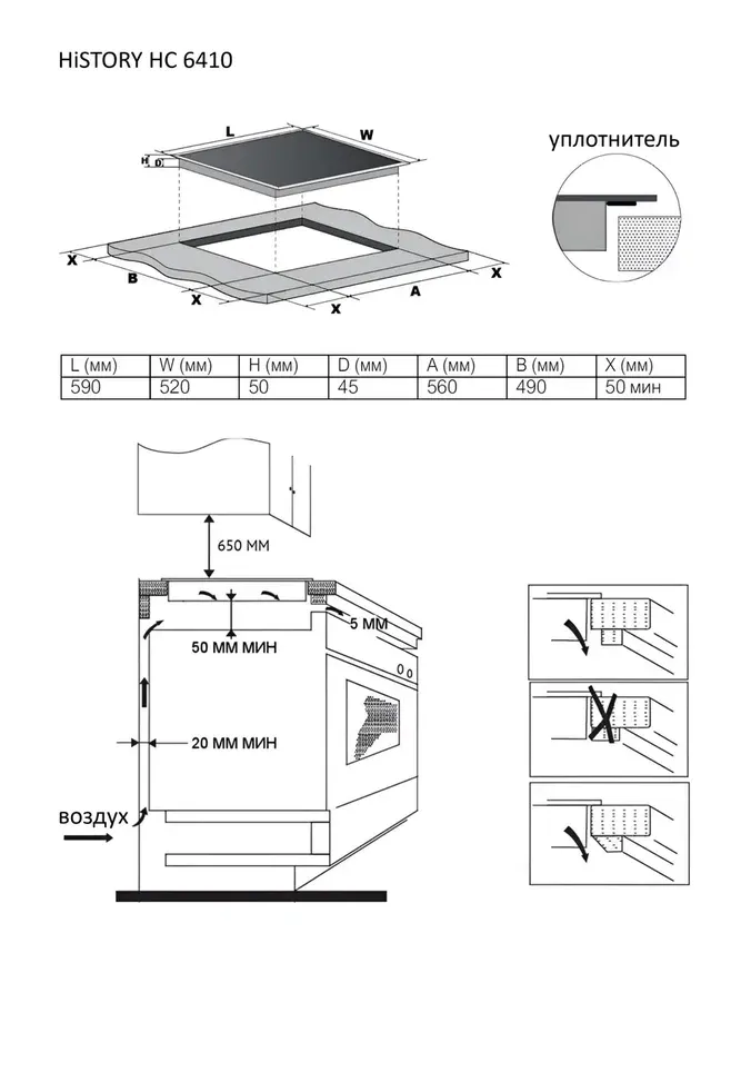 Схема встраивания