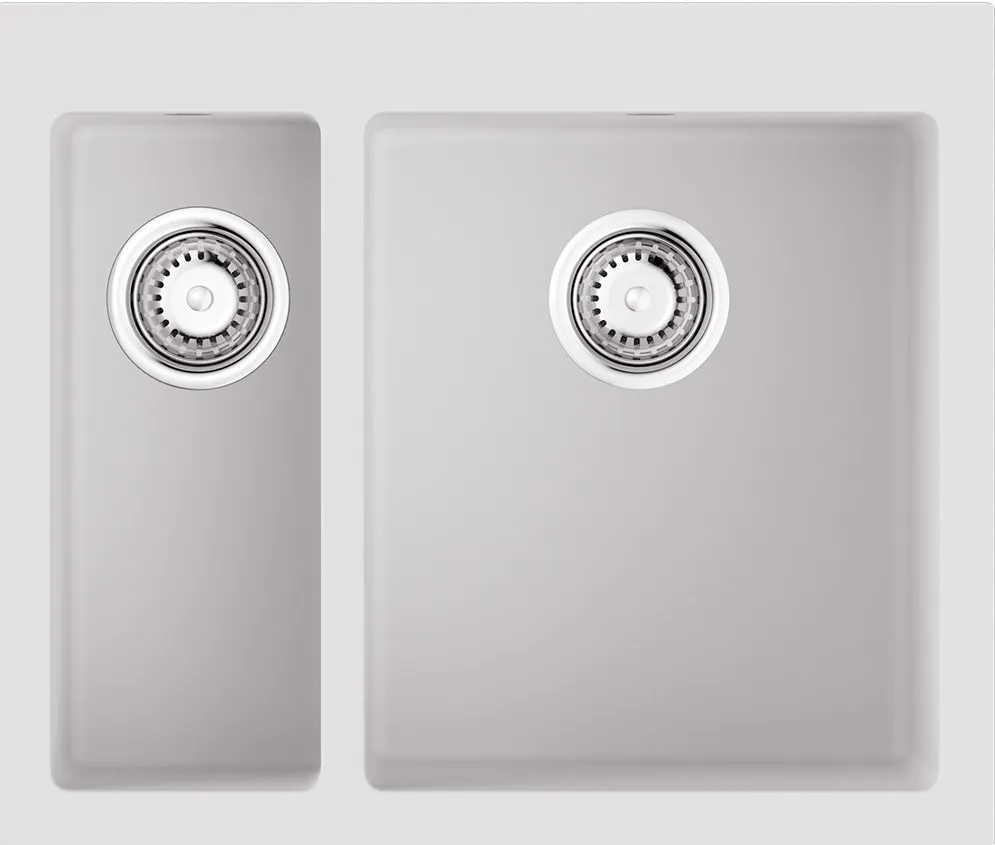 Детальное фото товара: Omoikiri Bosen 59-2A-WH, мойка, керамика, белый