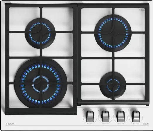 Фото товара: Teka GZC 64321 XBN WHITE MARBLE газовая поверхность