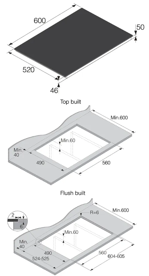 Детальное фото товара: ASKO HI5643FMG1 индукционная поверхность