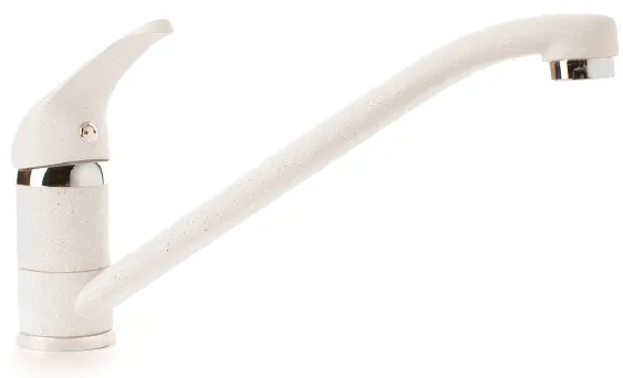 Фото товара: GranFest 1023, смеситель, мрамор, белый