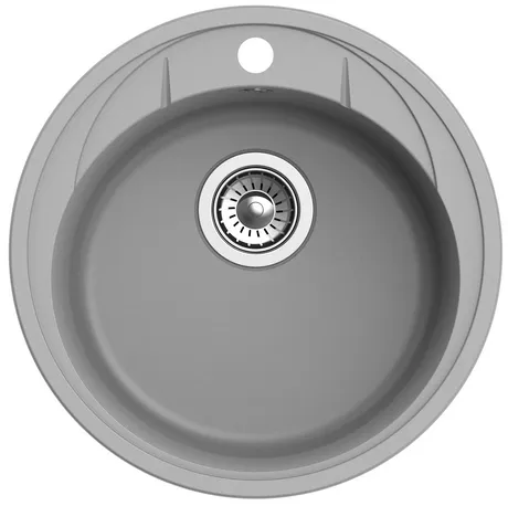 Фото товара: Ewigstein Elegant E R45, мойка, гранит, серый металлик