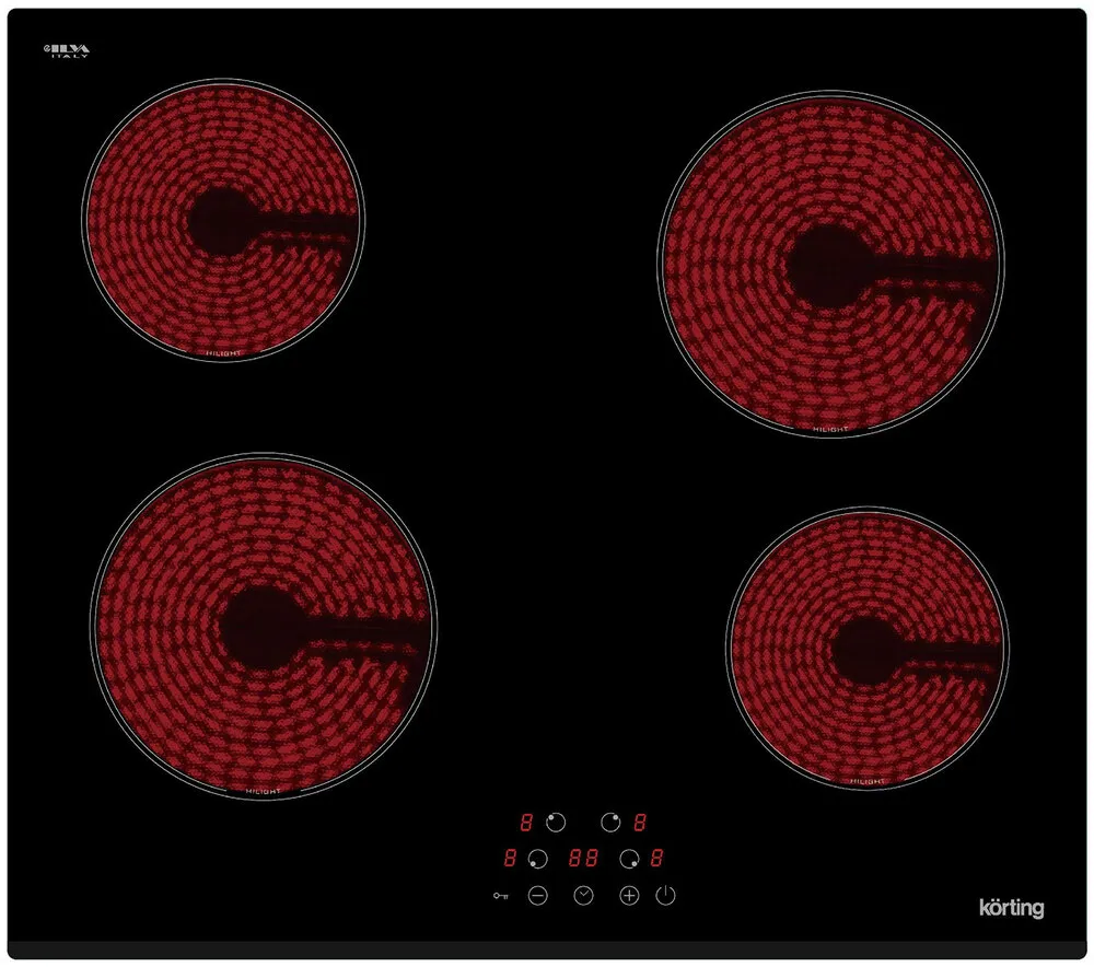 Фото товара: Korting HK 60044 B стеклокерамическая поверхность