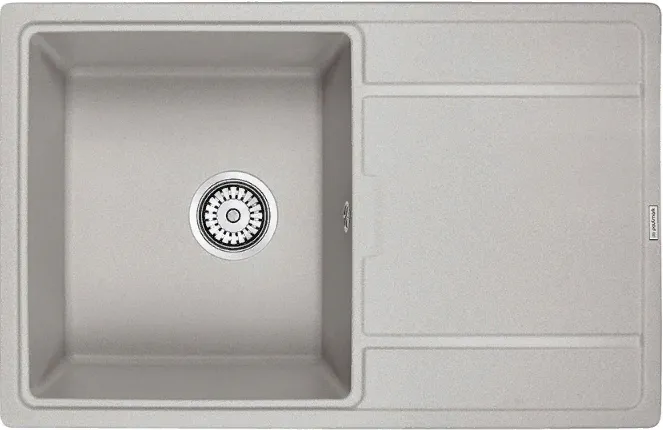 Детальное фото товара: Paulmark FLUGEN 50-780, мойка, гранит, серый