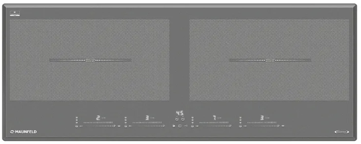 Фото товара: Maunfeld CVI904SFLLGR Inverter индукционная поверхность