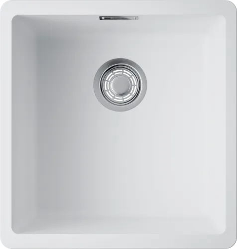 Фото товара: Omoikiri Kata 40-U-WH, мойка, гранит, белый