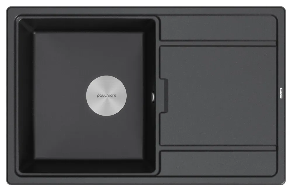 Фото товара: Paulmark FLUGEN 50-780, мойка, гранит, черный