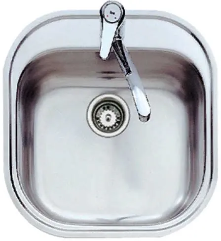 Фото товара: Teka STYLO 1 B POLISHED, мойка, нержавеющая сталь полированная