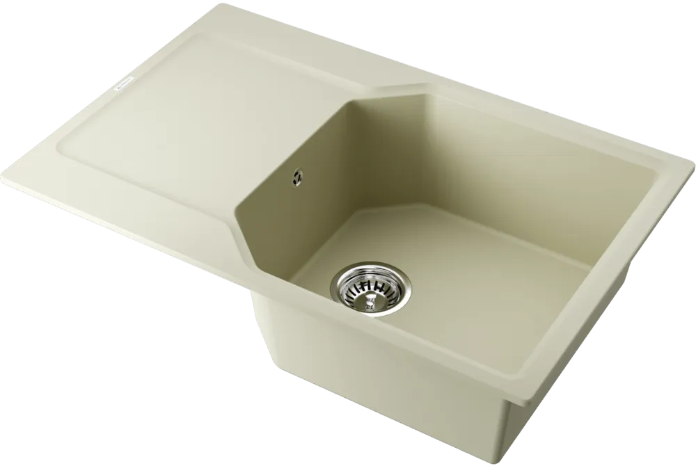 Детальное фото товара: Omoikiri Yonaka 78-LB-BE, мойка, гранит, ваниль