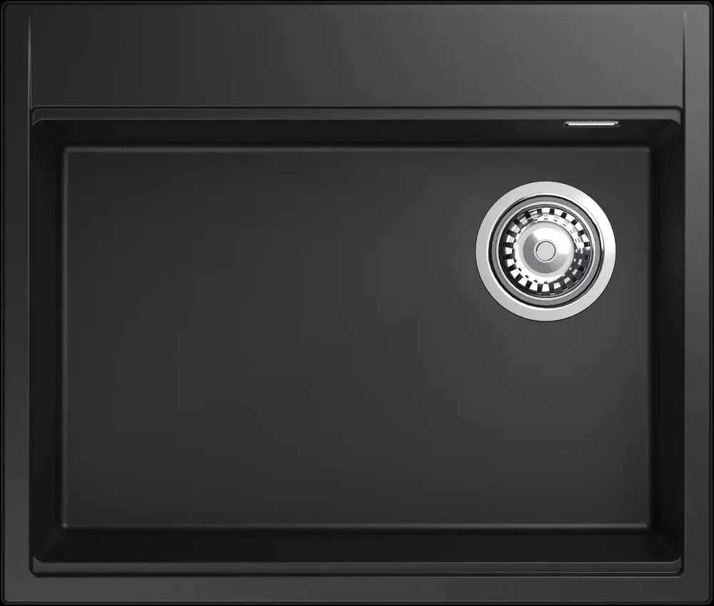 Фото товара: Rivelato TESORO TR-605-R nero, мойка, гранит, чёрный