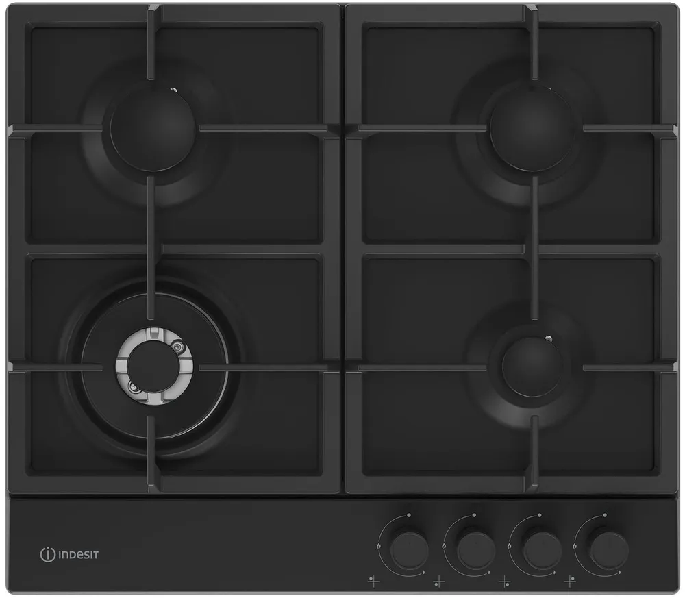 Фото товара: Indesit THPM 642 WS/BL/I газовая поверхность