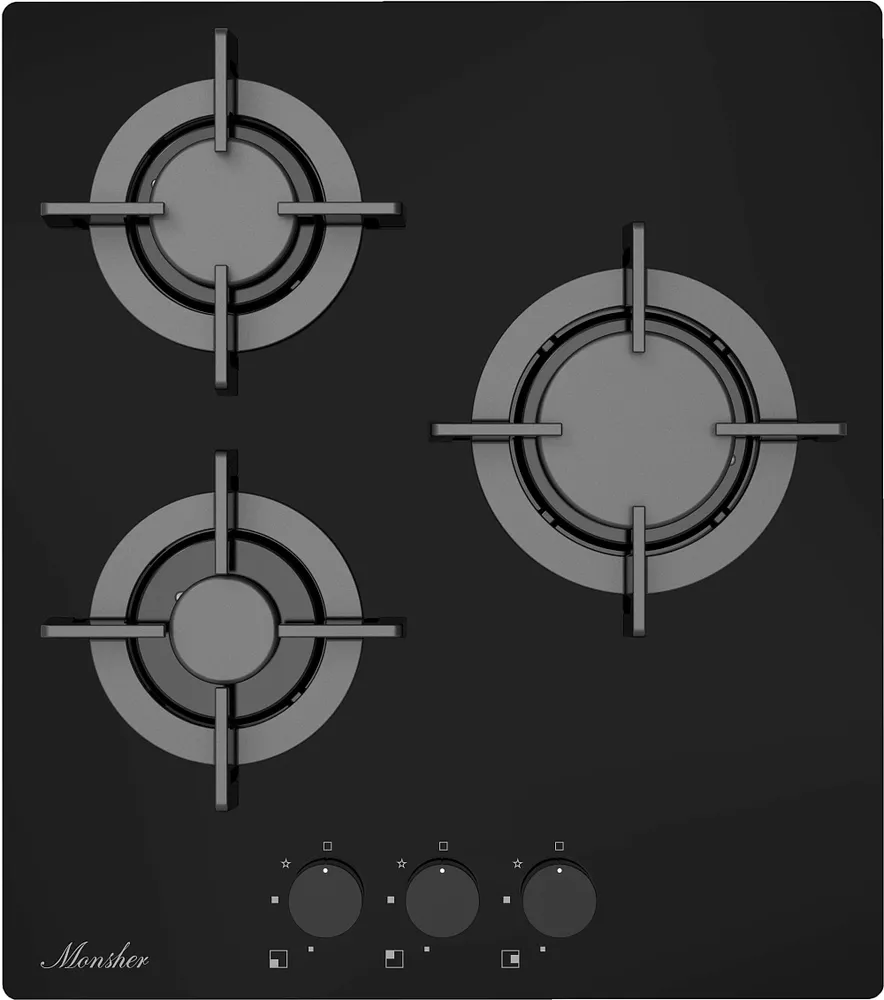 Фото товара: Monsher MGG 44 Noir газовая поверхность
