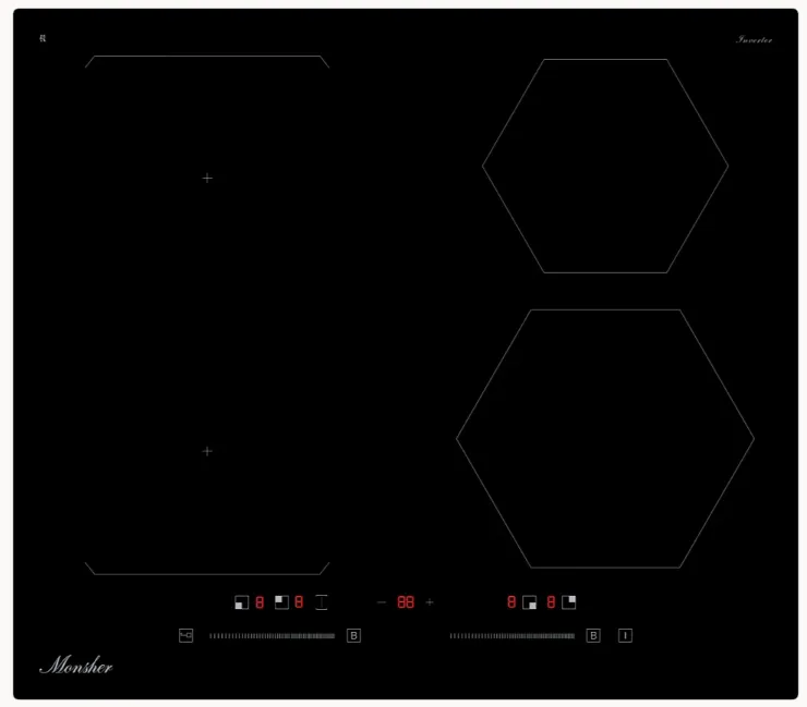 Детальное фото товара: Monsher MHI 6113 индукционная поверхность
