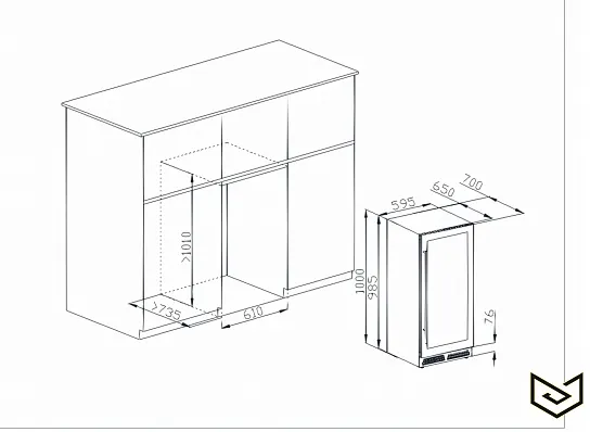 Схема встраивания