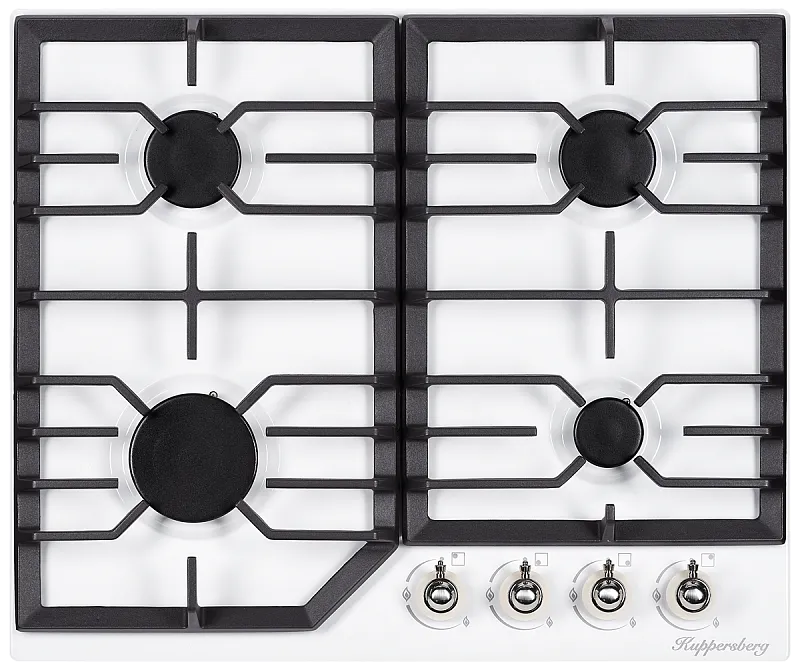 Фото товара: Kuppersberg FS 601 W Silver газовая поверхность