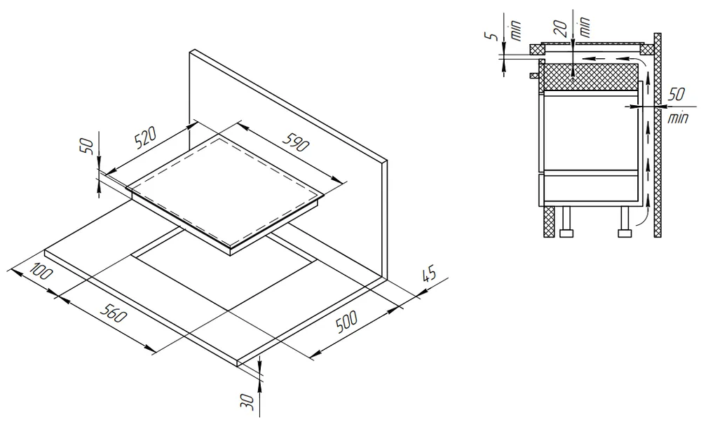 Детальное фото товара: Kuppersberg ICS 606 C индукционная поверхность