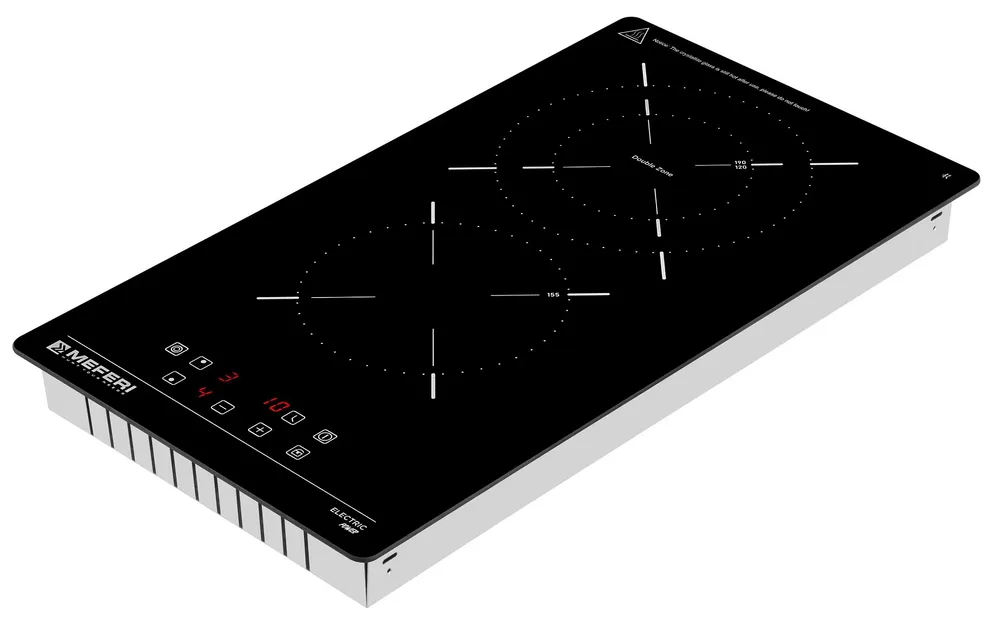 Детальное фото товара: MEFERI MEH302BK POWER стеклокерамическая поверхность
