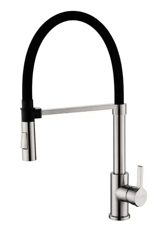 Фото товара: Paulmark HALT, смеситель, брашированная сталь