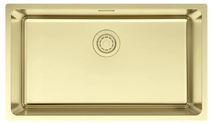 Фото товара: Paulmark YUNI 76 UNI, мойка, нержавеющая сталь, светлое золото