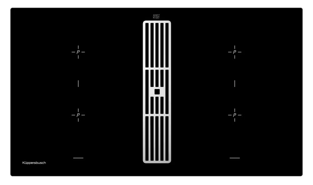 Детальное фото товара: Kuppersbusch KMI 9850.0 SR Silver Chrome индукционная поверхность