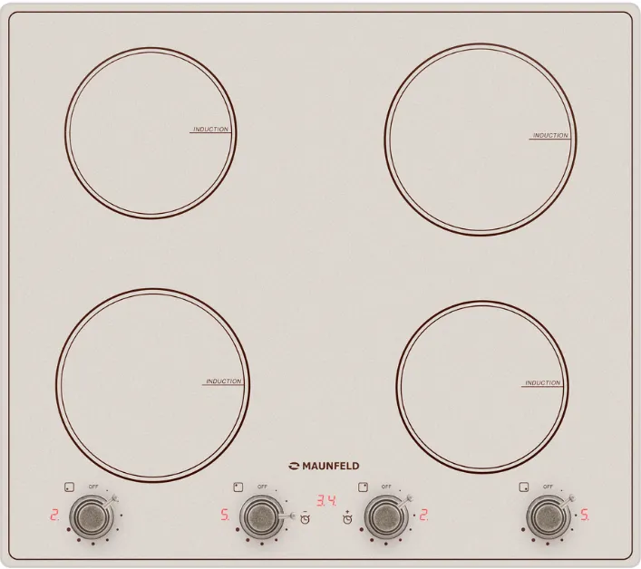 Фото товара: Maunfeld CVI594MBGBR индукционная поверхность