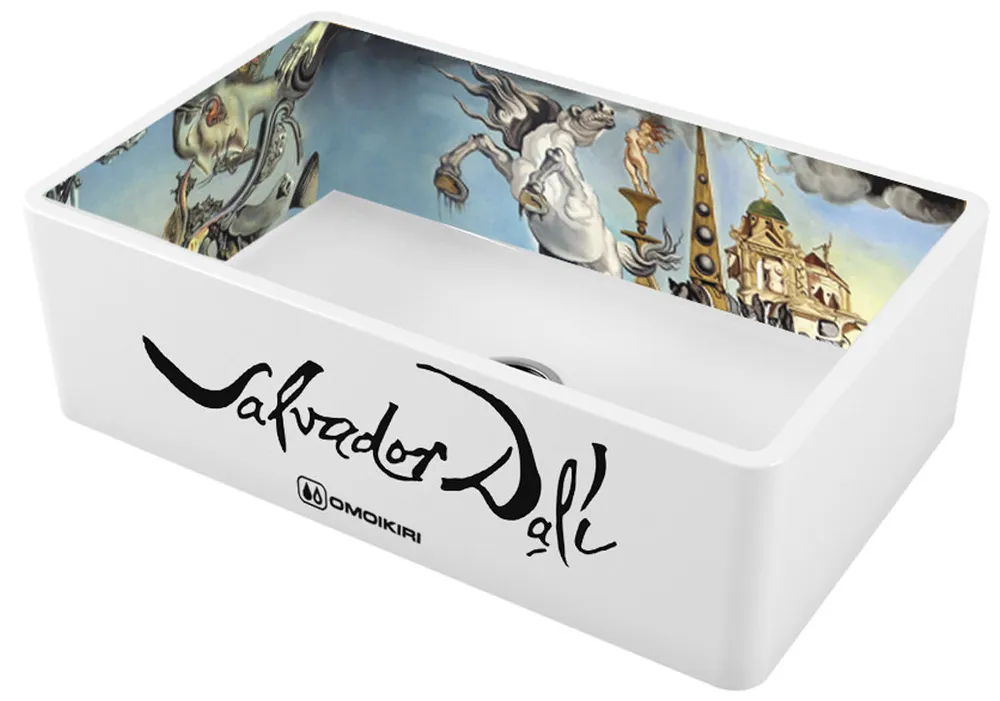 Фото товара: Omoikiri Mikura 76-Dali, мойка, керамика, белый