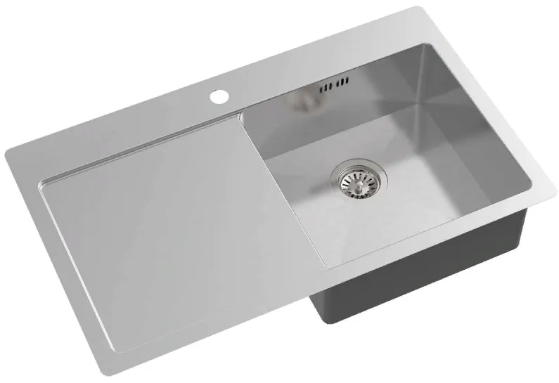 Фото товара: Oulin OL-FTR102R, мойка, нержавеющая сталь сатин