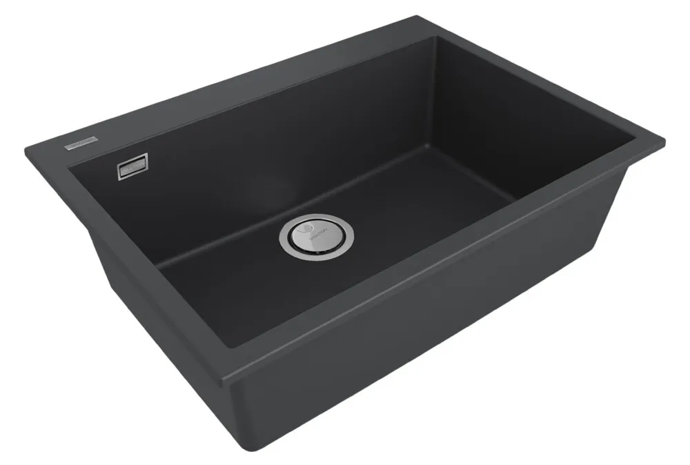 Детальное фото товара: Paulmark DECORATION 69, мойка, гранит, антрацит