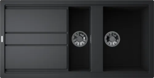 Детальное фото товара: Omoikiri Kitagawa 100-2-GB, мойка, керамика, графит