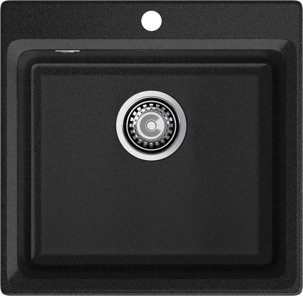 Детальное фото товара: GranFest LEVEL GF-LV-510, мойка, мрамор, графит