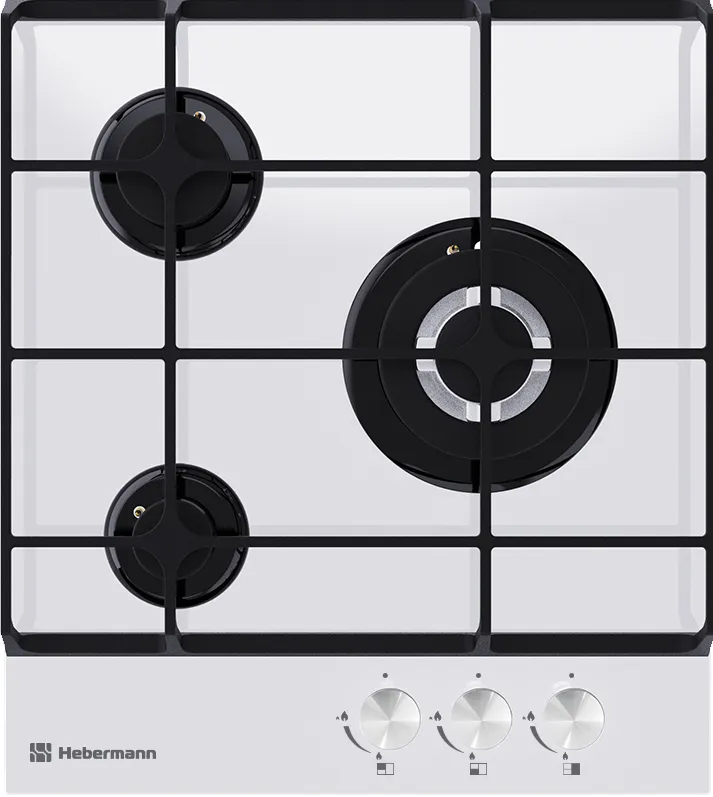 Фото товара: Hebermann HBGG 453.1 W газовая поверхность