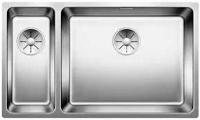 Детальное фото товара: Blanco Andano 500/180-U, мойка, чаша справа, нерж. сталь, зеркальная полировка, без клапана-автомата