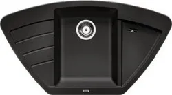 Фото товара: Blanco Zia 9E, мойка, гранит, антрацит