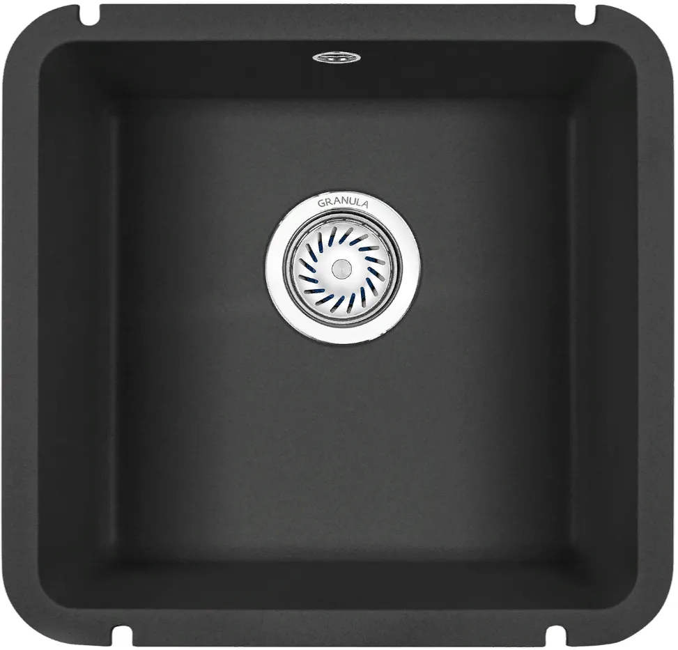 Фото товара: GRANULA 3801 мойка, гранит, черный