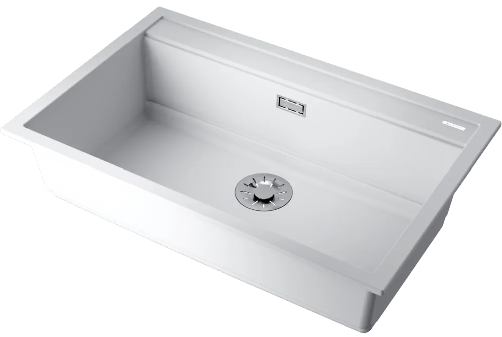 Детальное фото товара: Omoikiri Kitagawa 79-LB-WH, мойка, керамика, белый